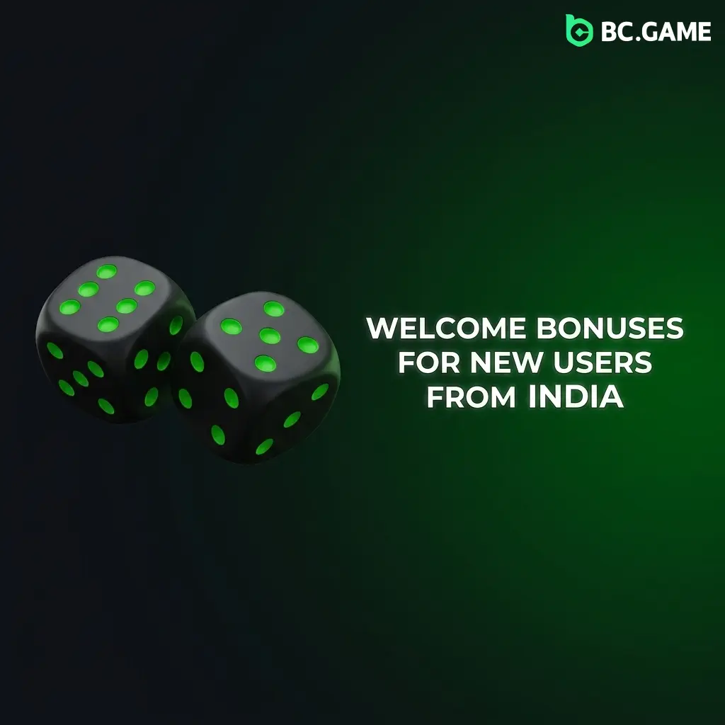 New user welcome bonus in India offering 180% up to 20,000 BCD on first qualifying deposit after sign-up