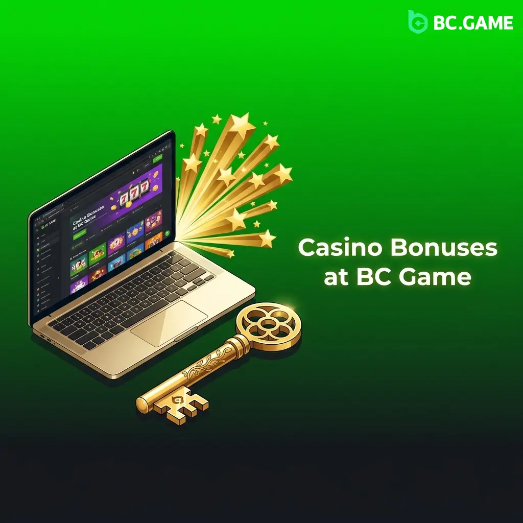 BC Game casino bonuses for Indian players covering slots, live dealer tables, and specialty games for new and existing users