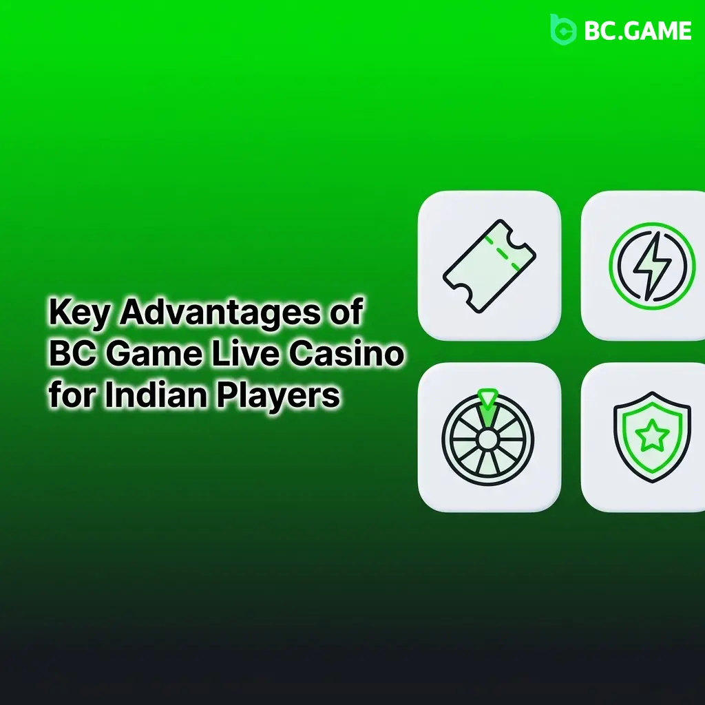 BC Game live casino advantages for Indian players featuring real dealers, Andar Bahar, Teen Patti, and flexible betting options