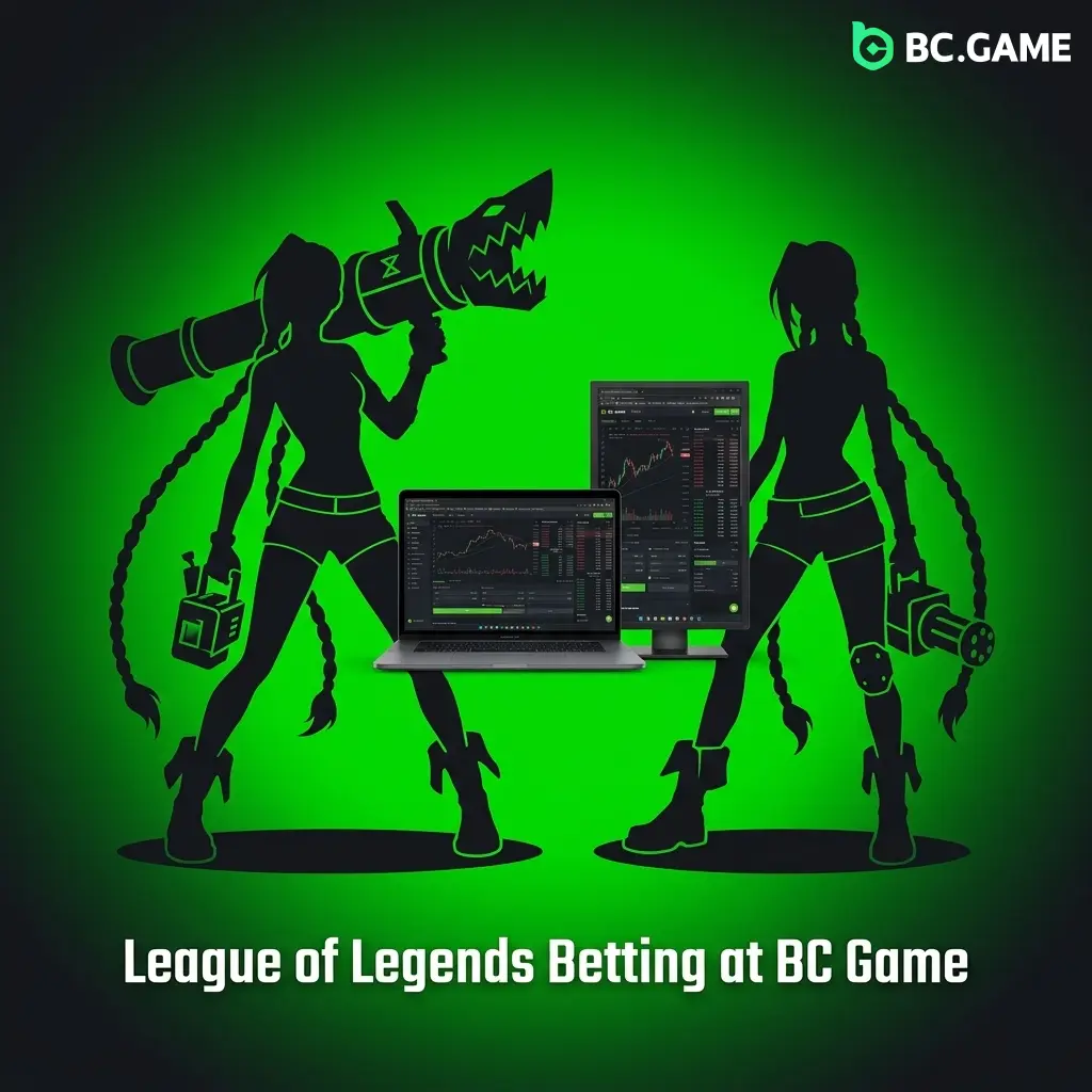 League of Legends esports betting at BC Game covering Worlds, MSI, LCK, LEC and LPL tournaments