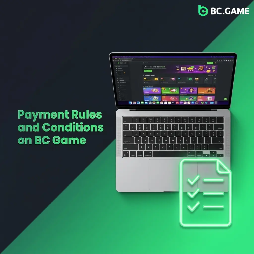 BC Game payment rules for Indian players covering withdrawal limits, identity verification, and bonus wagering conditions