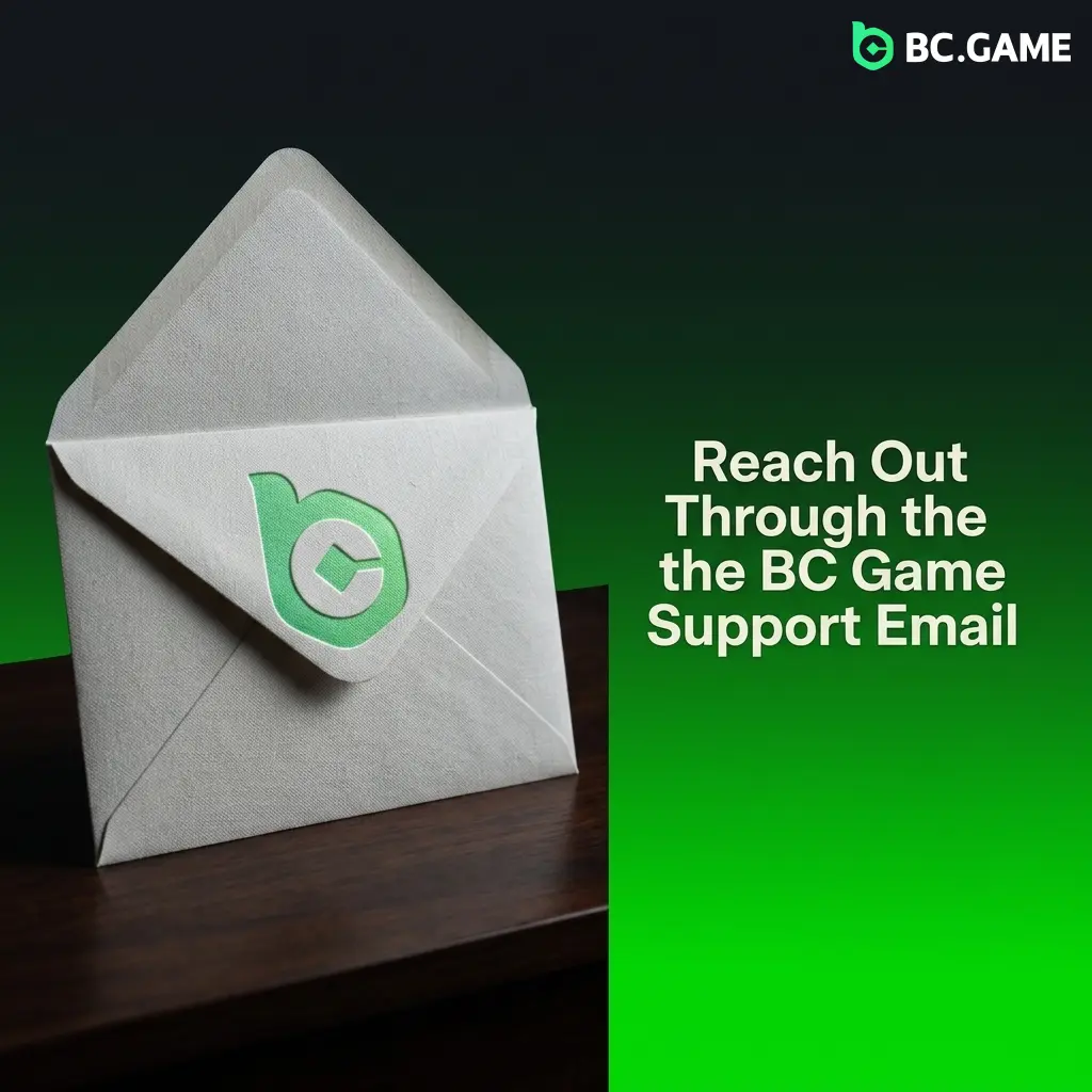 BC Game support email contact for KYC, disputes, and account queries with 24-hour response time