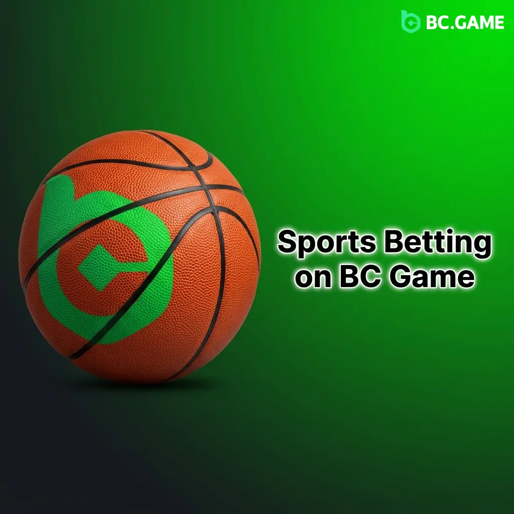 BC Game sportsbook interface showing cricket, football, kabaddi and esports betting markets for Indian players