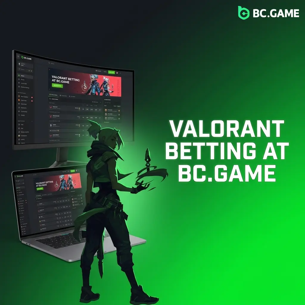 Valorant betting at BC Game showing match markets and VCT tournament options for Indian bettors