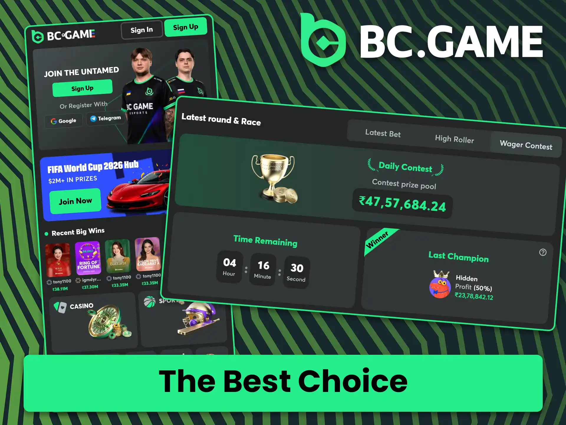 Learn about the main benefits of BC Game.